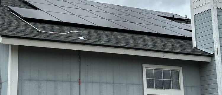 Asphalt shingle installation in Reno